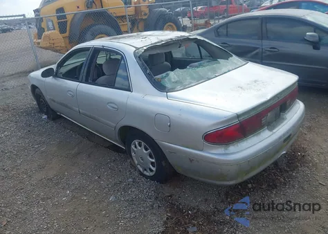 2001 Buick Century Custom z USA, uszkodzony, nr VIN 2G4WS52J511100720